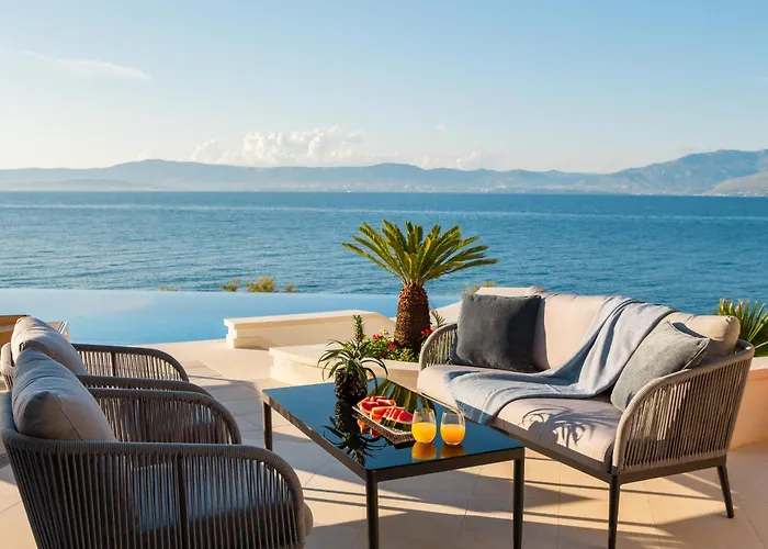 别墅 La - Beachfront - Infinity Heated Pool - New
