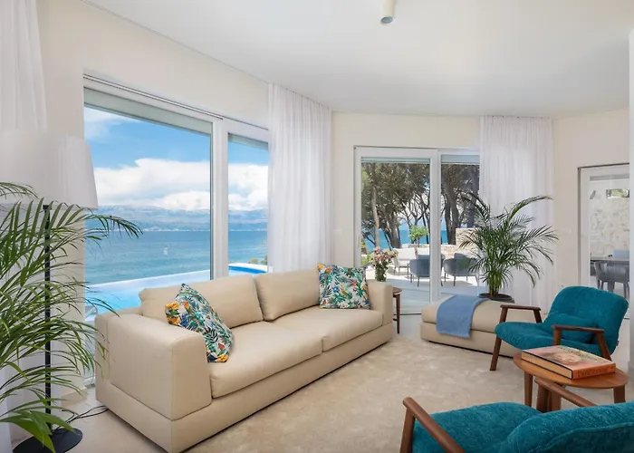 别墅 La - Beachfront - Infinity Heated Pool - New 苏提万